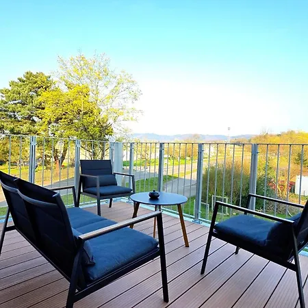 Design-apartment I Europapark I Boxspring I Balkon I Parkplatz * Lahr (Baden-Wurttemberg)